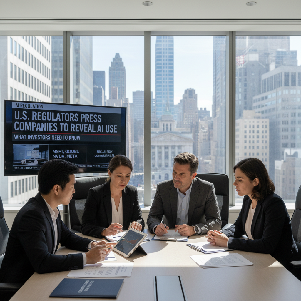 U.S. Regulators Press Companies to Reveal AI Use — What Investors Need to Know