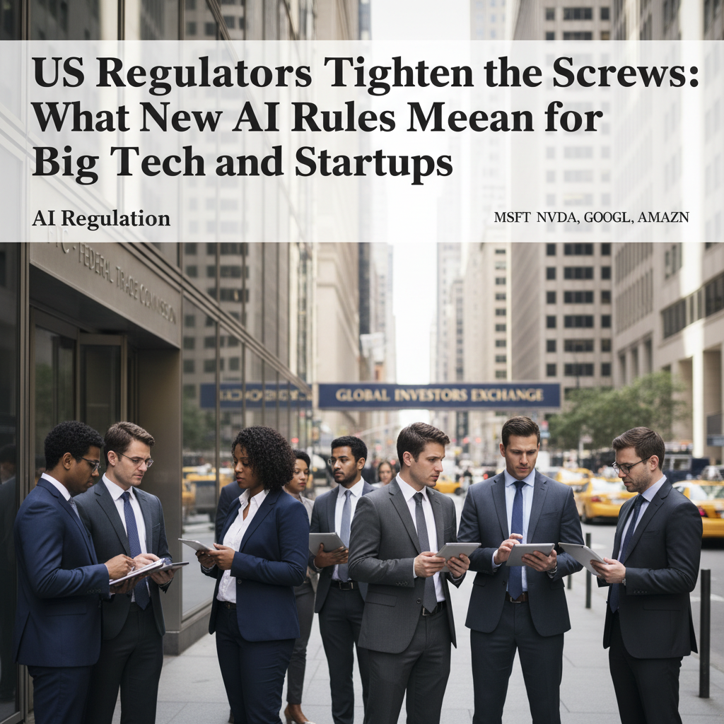 US Regulators Tighten the Screws: What New AI Rules Mean for Big Tech and Startups