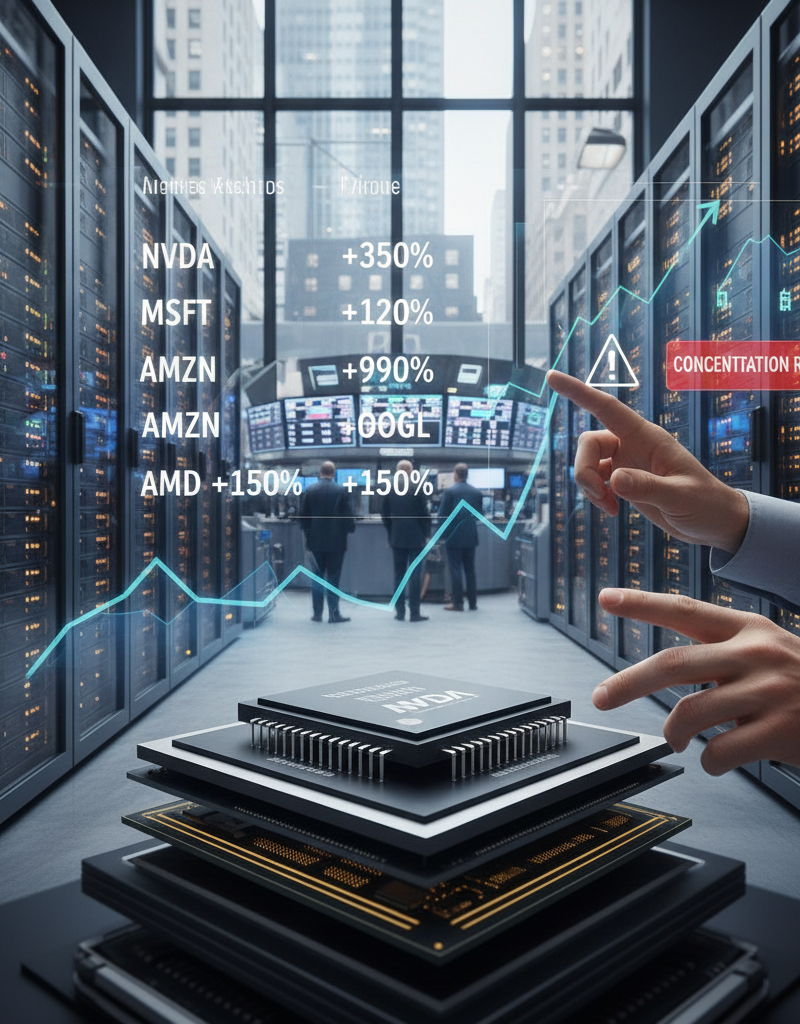 Wall Street Bets Big on AI Chips as Datacenter Demand Explodes