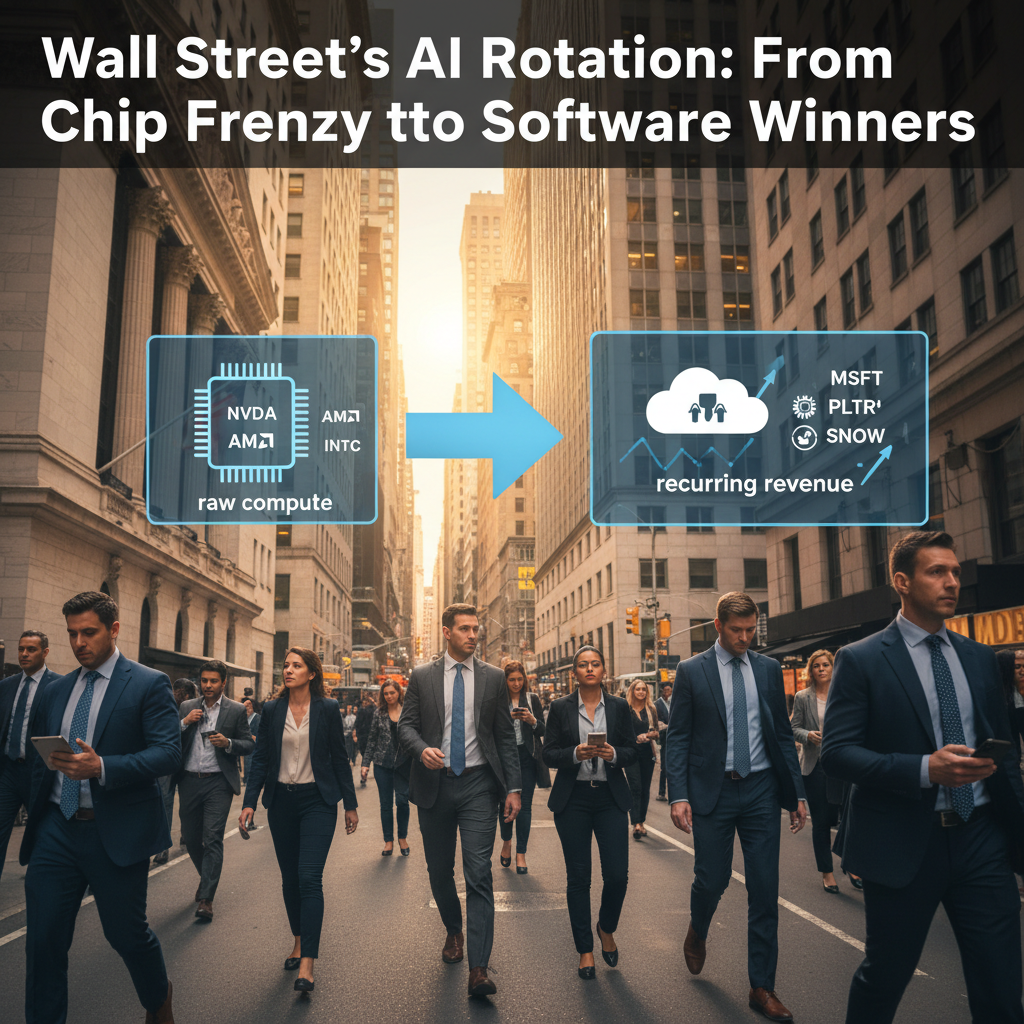 Wall Street's AI Rotation: From Chip Frenzy to Software Winners