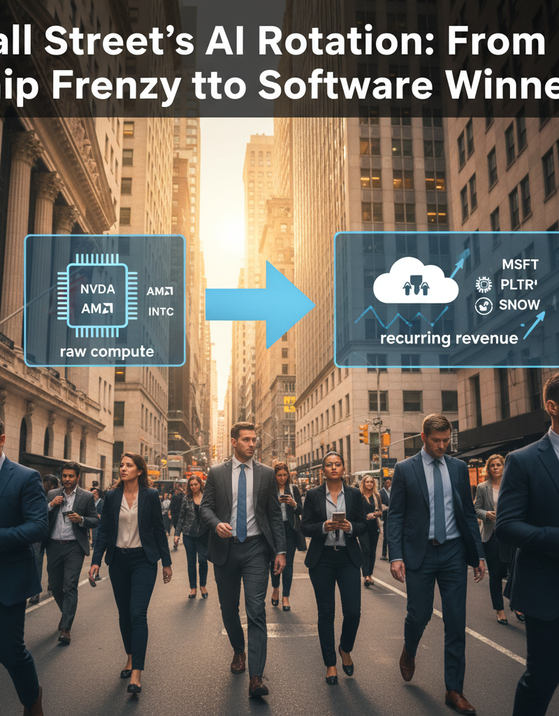 Wall Street's AI Rotation: From Chip Frenzy to Software Winners