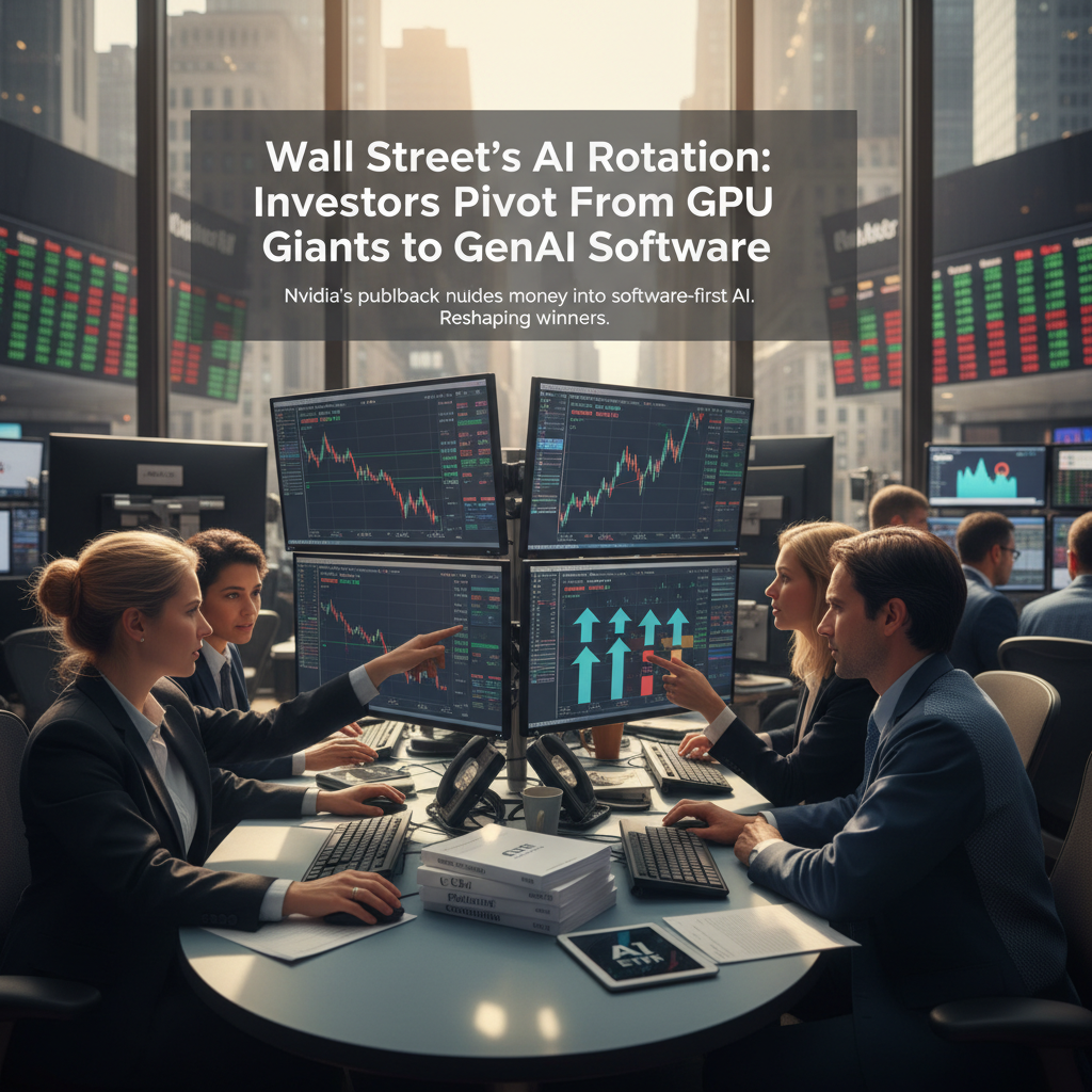 Wall Street's AI Rotation: Investors Pivot From GPU Giants to GenAI Software