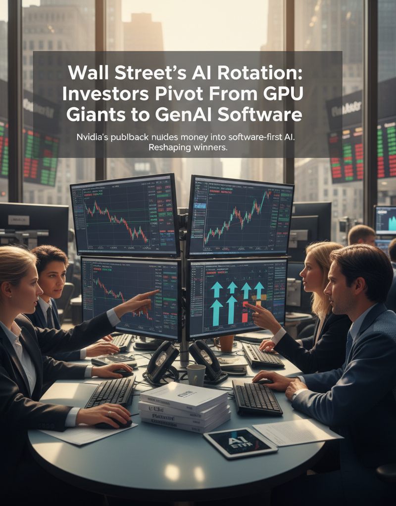 Wall Street's AI Rotation: Investors Pivot From GPU Giants to GenAI Software