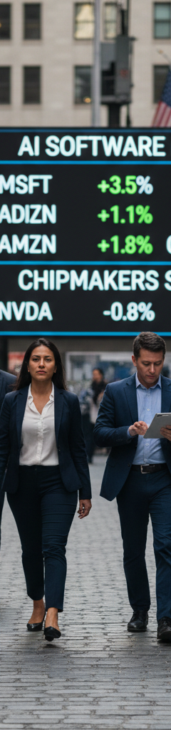 Wall Street's AI Rotation: Why Chips Are Taking a Back Seat to Software Winners