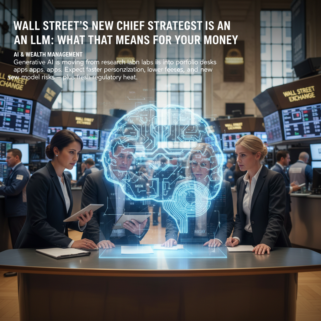 Wall Street’s New Chief Strategist Is an LLM: What That Means for Your Money