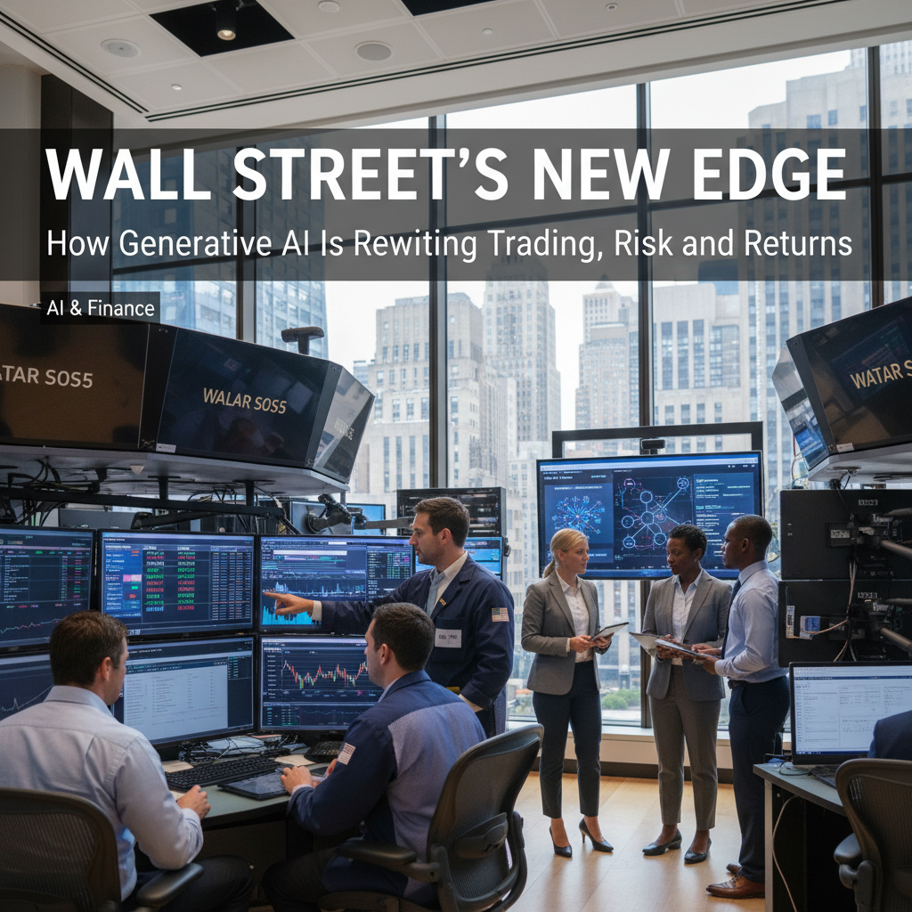 Wall Street’s New Edge: How Generative AI Is Rewriting Trading, Risk and Returns