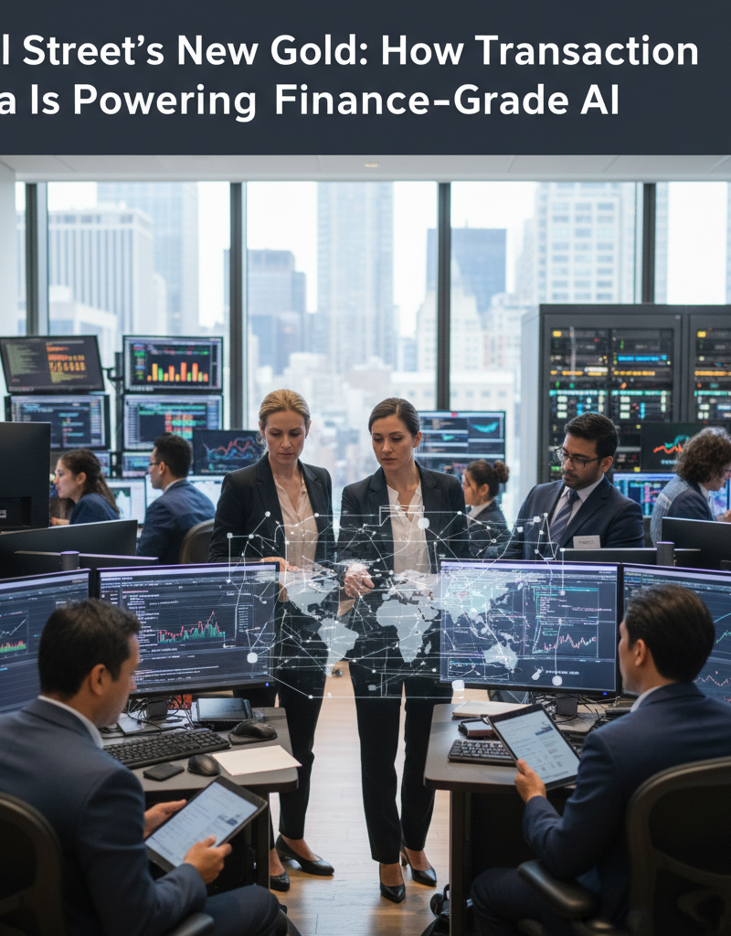 Wall Street's New Gold: How Transaction Data Is Powering Finance-Grade AI
