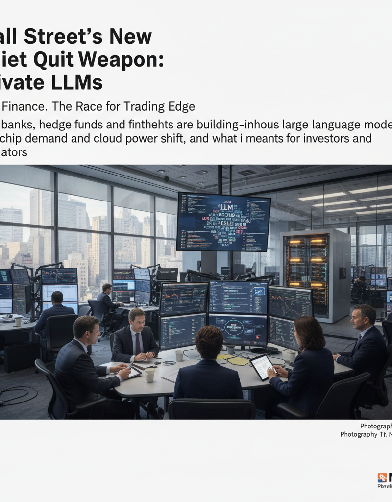 Wall Street's New Quiet Weapon: Private LLMs and the Race for Trading Edge