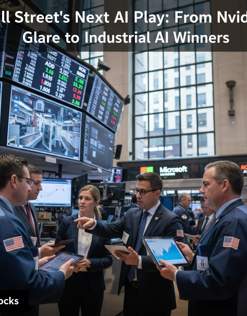 Wall Street's Next AI Play: From Nvidia Glare to Industrial AI Winners