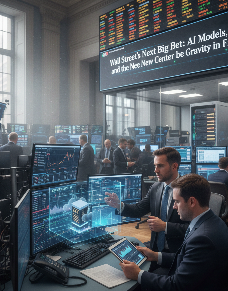 Wall Street’s Next Big Bet: AI Models, GPU Wars and the New Center of Gravity in Finance