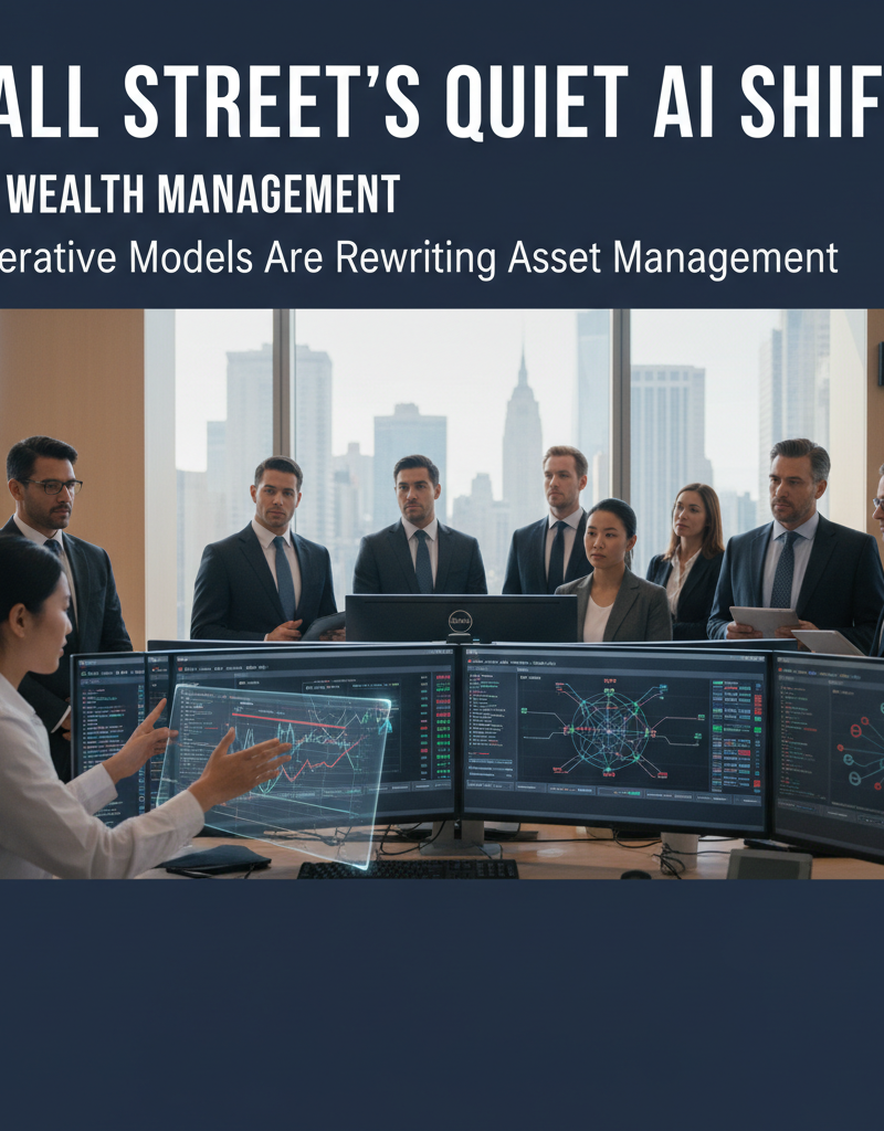 Wall Street's Quiet AI Shift: How Generative Models Are Rewriting Asset Management
