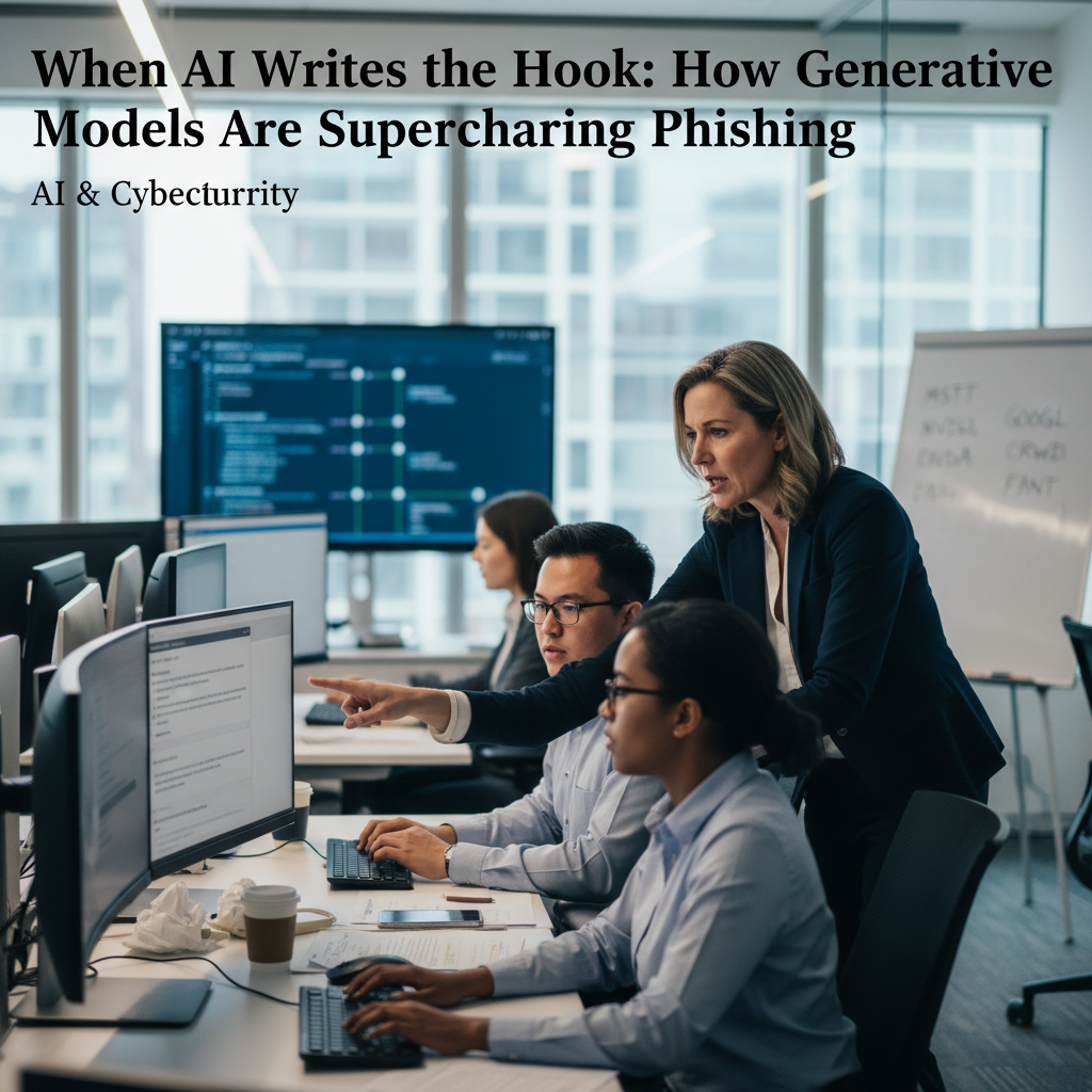 When AI Writes the Hook: How Generative Models Are Supercharging Phishing