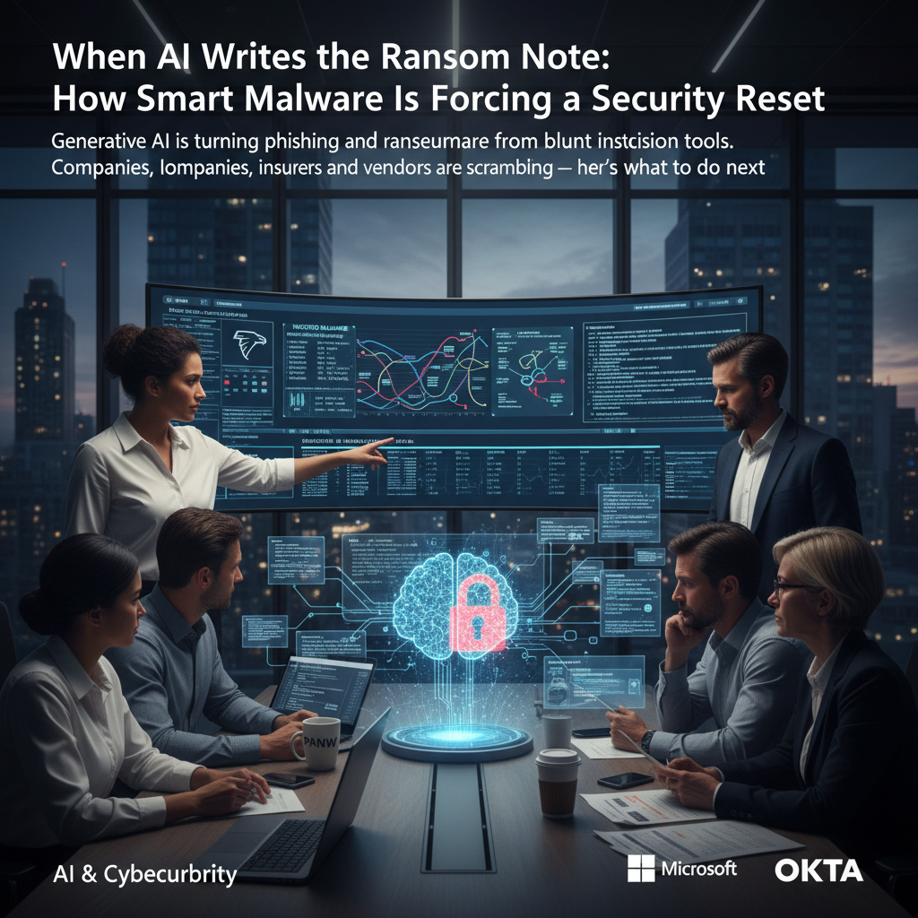 When AI Writes the Ransom Note: How Smart Malware Is Forcing a Security Reset
