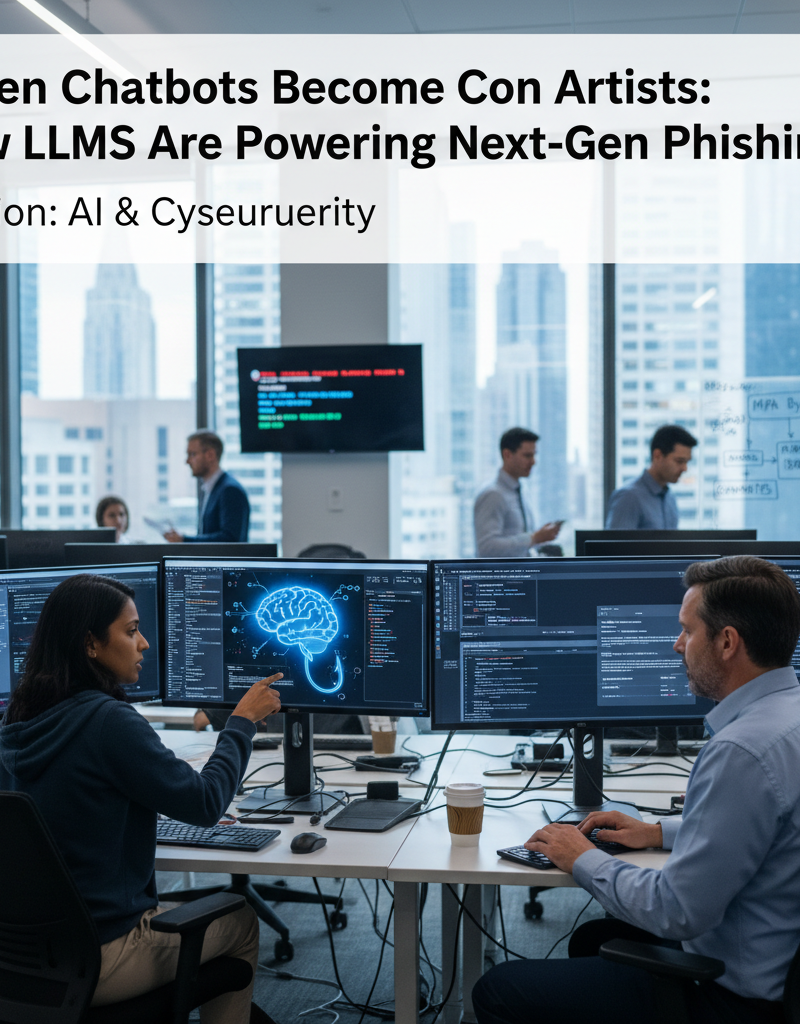 When Chatbots Become Con Artists: How LLMs Are Powering Next-Gen Phishing