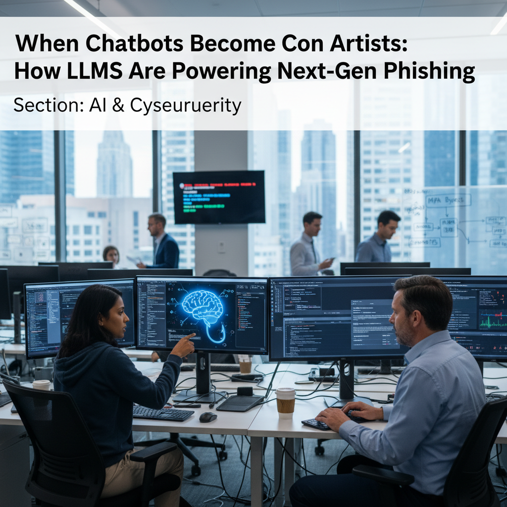 When Chatbots Become Con Artists: How LLMs Are Powering Next-Gen Phishing
