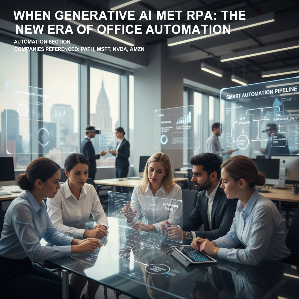 When Generative AI Met RPA: The New Era of Office Automation