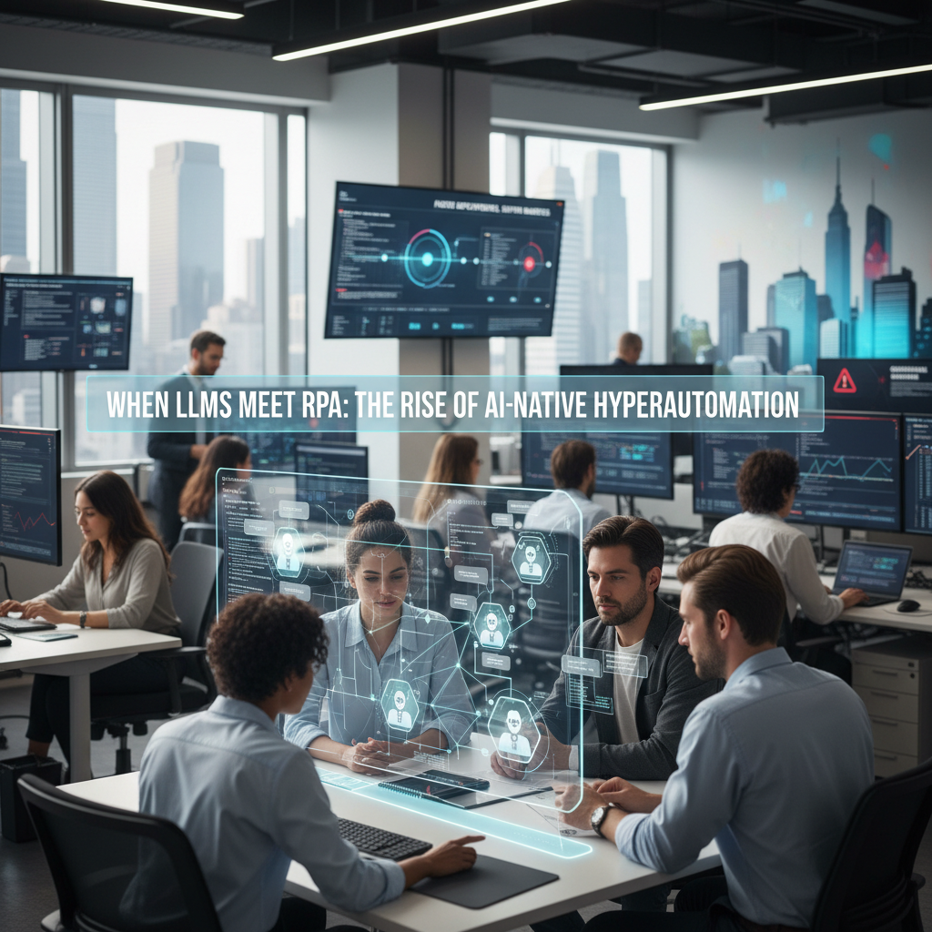 When LLMs Meet RPA: The Rise of AI-Native Hyperautomation