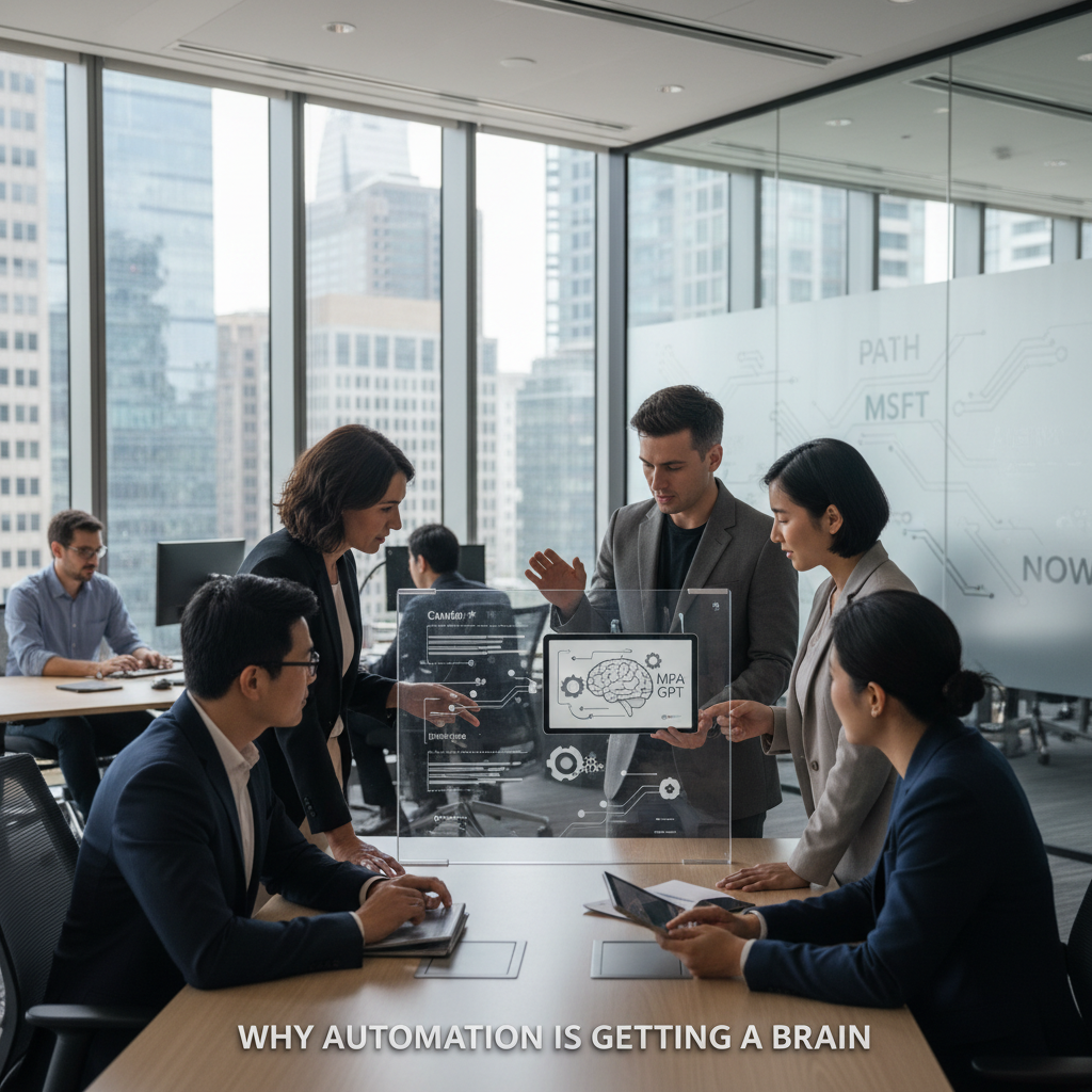 When RPA Met GPT: Why Automation Is Getting a Brain