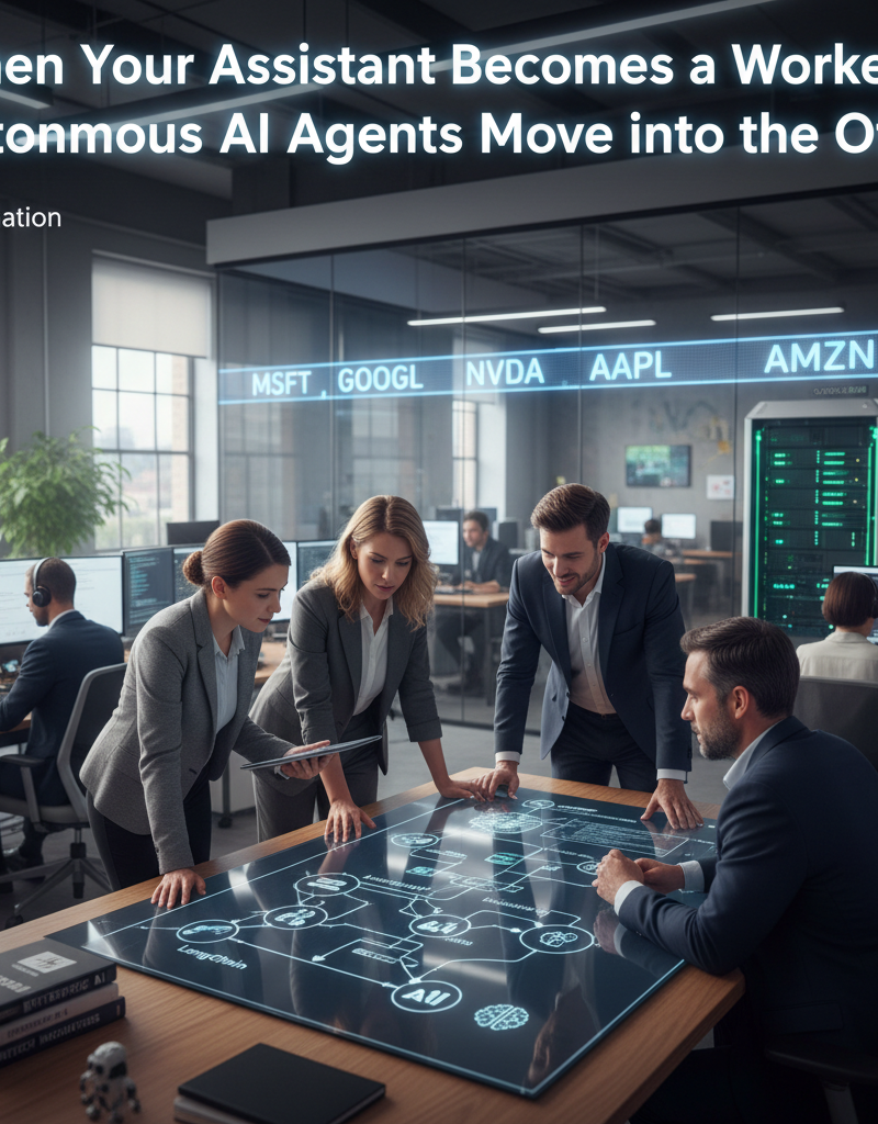 When Your Assistant Becomes a Worker: Autonomous AI Agents Move into the Office