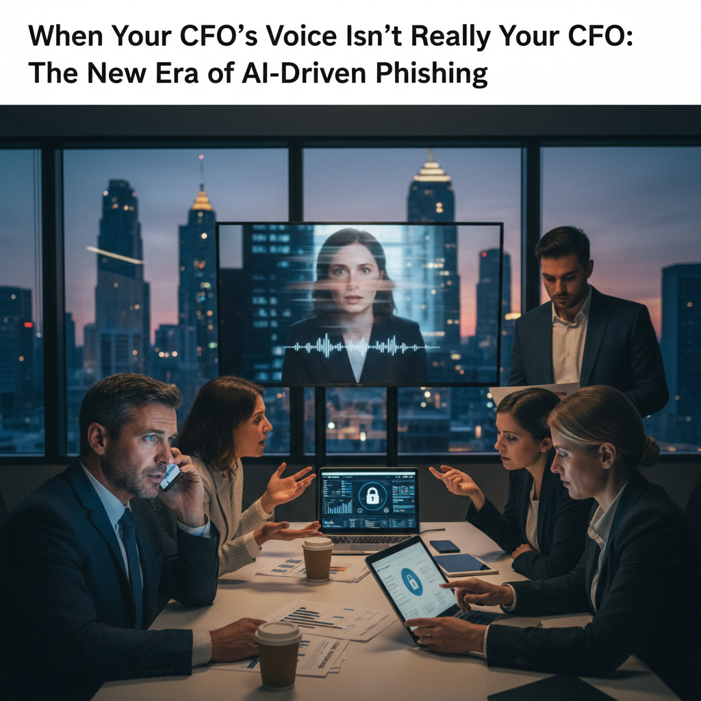 When Your CFO's Voice Isn't Really Your CFO: The New Era of AI-Driven Phishing