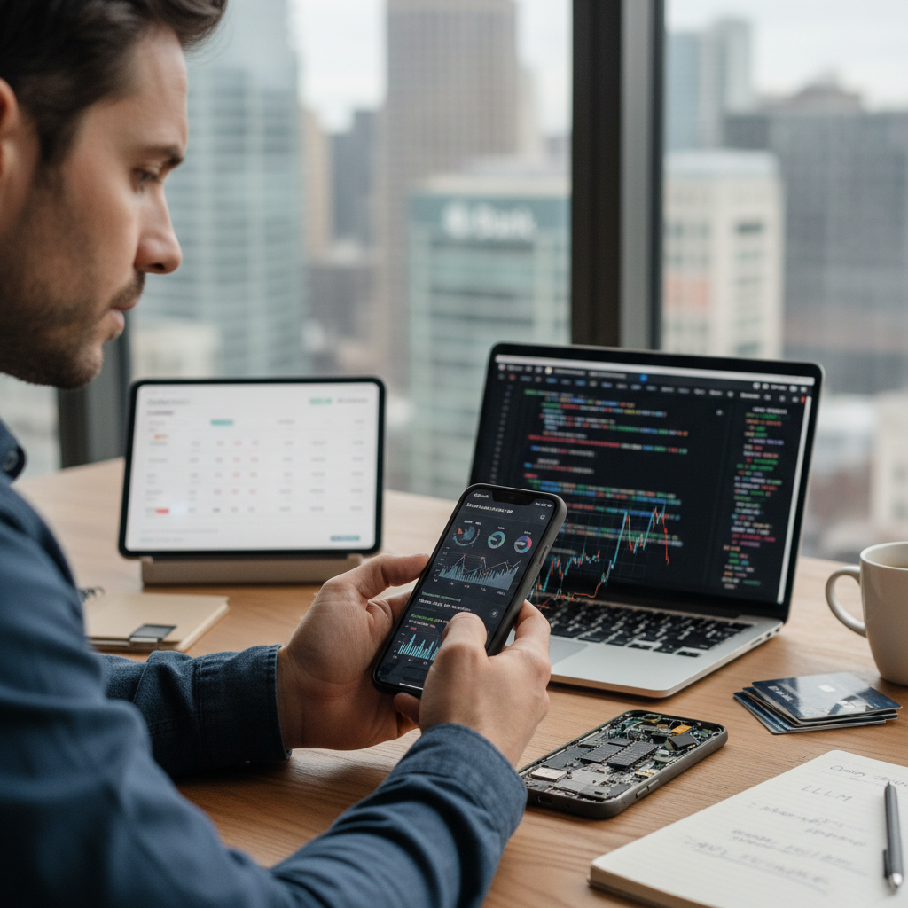 When Your Phone Balances Your Budget: On-Device AI Comes for Finance