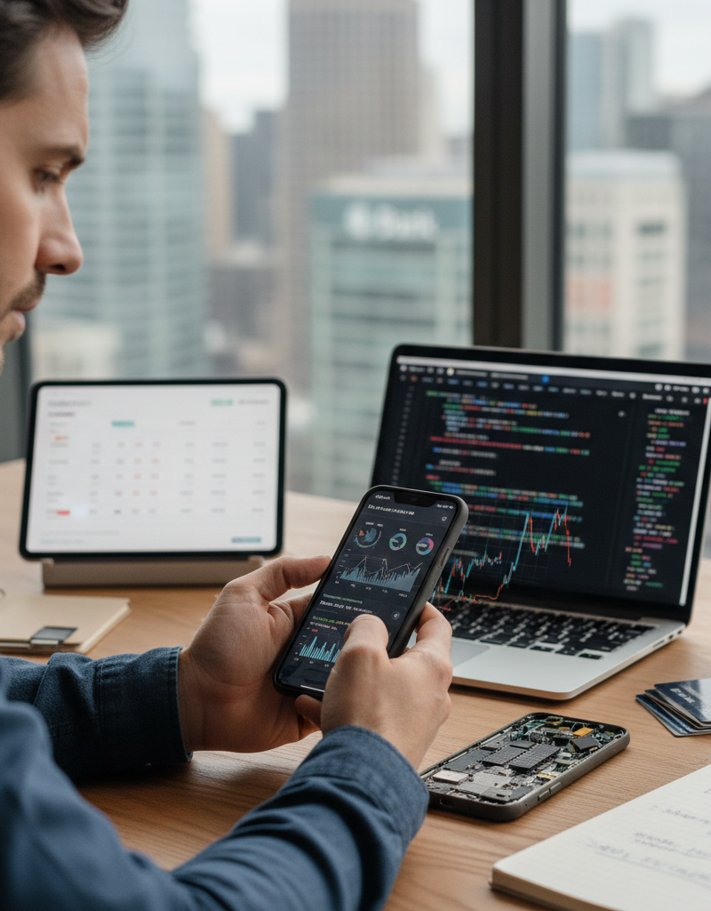 When Your Phone Balances Your Budget: On-Device AI Comes for Finance