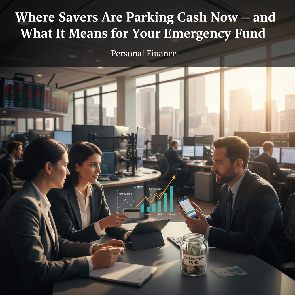 Where Savers Are Parking Cash Now — and What It Means for Your Emergency Fund