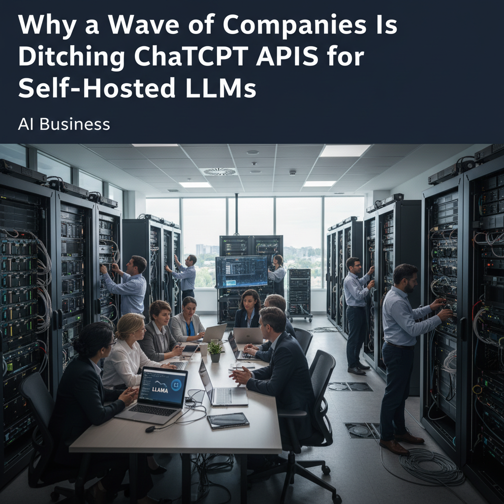 Why a Wave of Companies Is Ditching ChatGPT APIs for Self‑Hosted LLMs