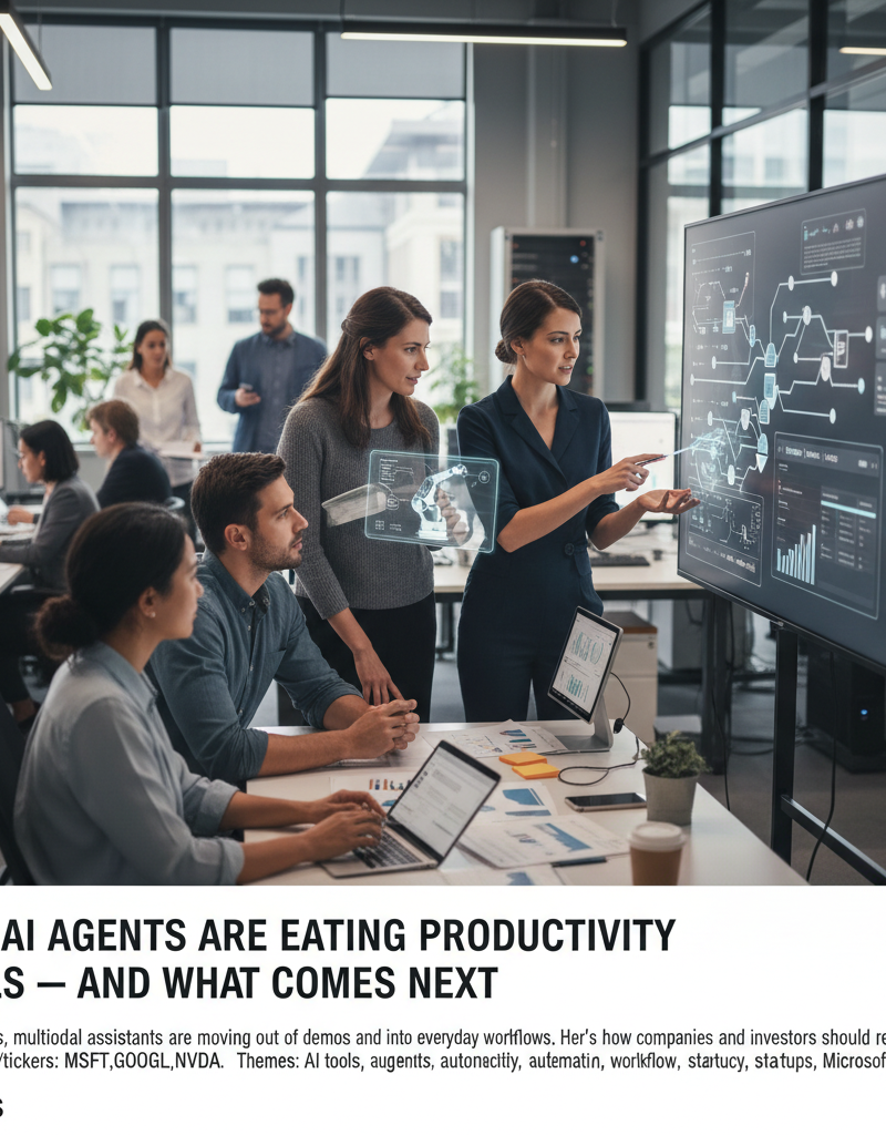 Why AI Agents Are Eating Productivity Tools — and What Comes Next