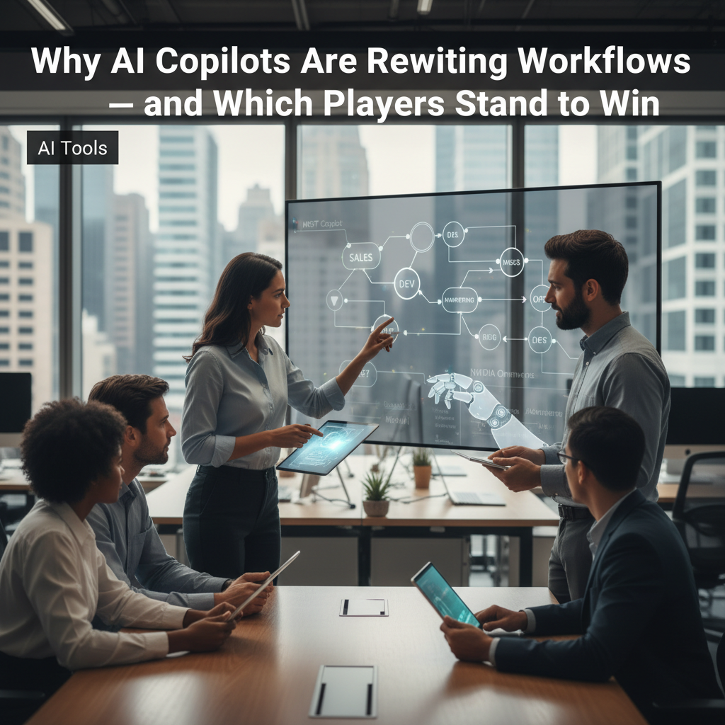 Why AI Copilots Are Rewriting Workflows — and Which Players Stand to Win
