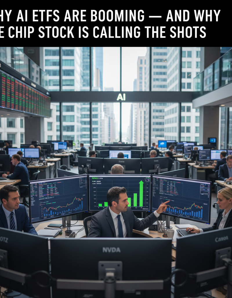 Why AI ETFs Are Booming — and Why One Chip Stock Is Calling the Shots