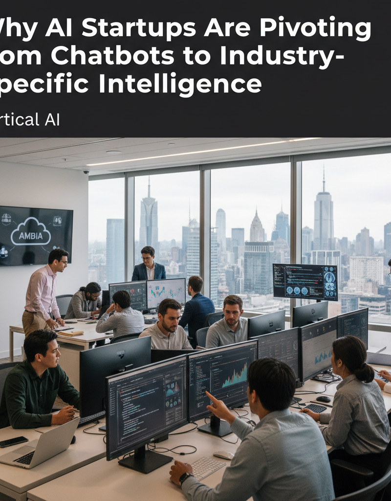 Why AI Startups Are Pivoting from Chatbots to Industry-Specific Intelligence