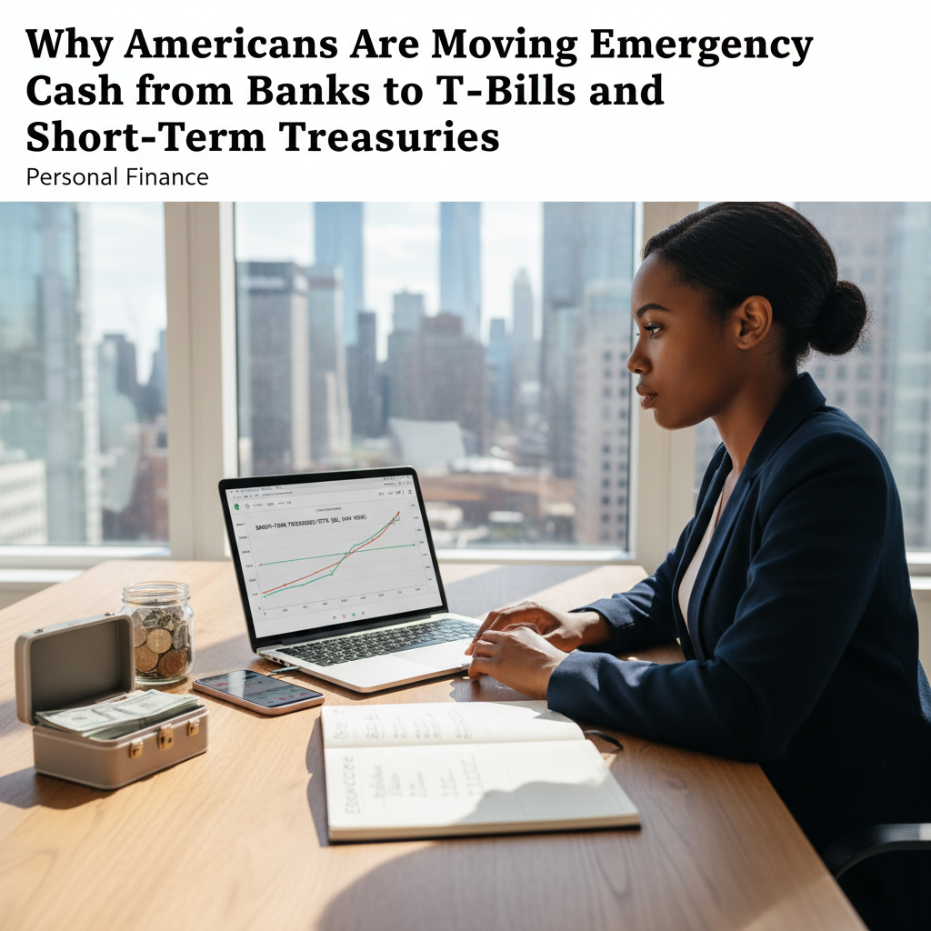 Why Americans Are Moving Emergency Cash from Banks to T-Bills and Short-Term Treasuries