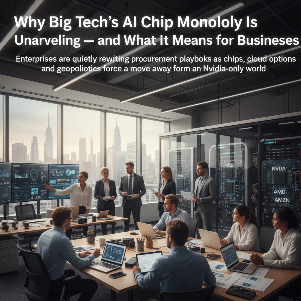 Why Big Tech's AI Chip Monopoly Is Unraveling — and What It Means for Businesses