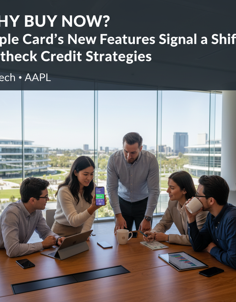 Why Buy Now? Apple Card's New Features Signal a Shift in Fintech Credit Strategies