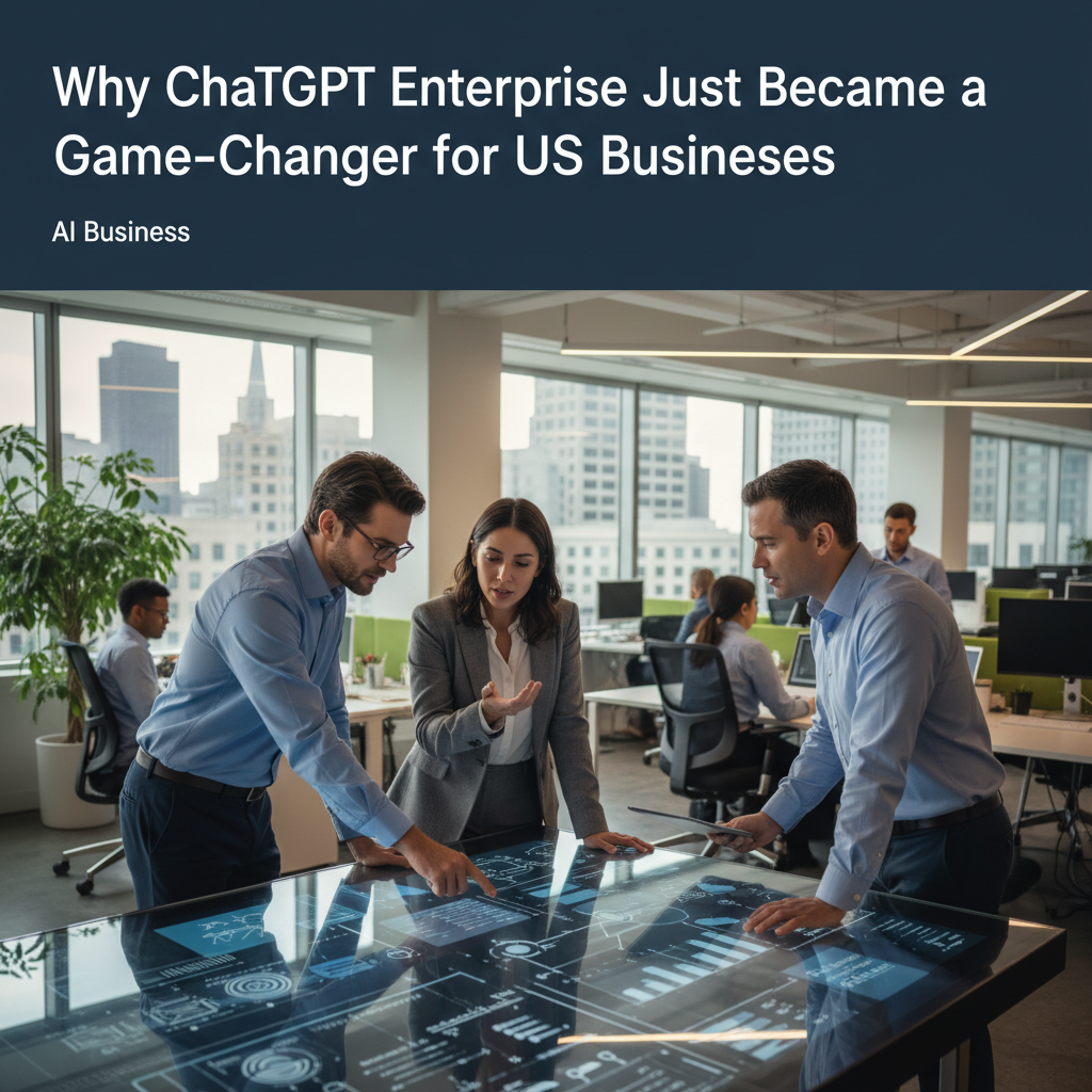 Why ChatGPT Enterprise Just Became a Game-Changer for US Businesses