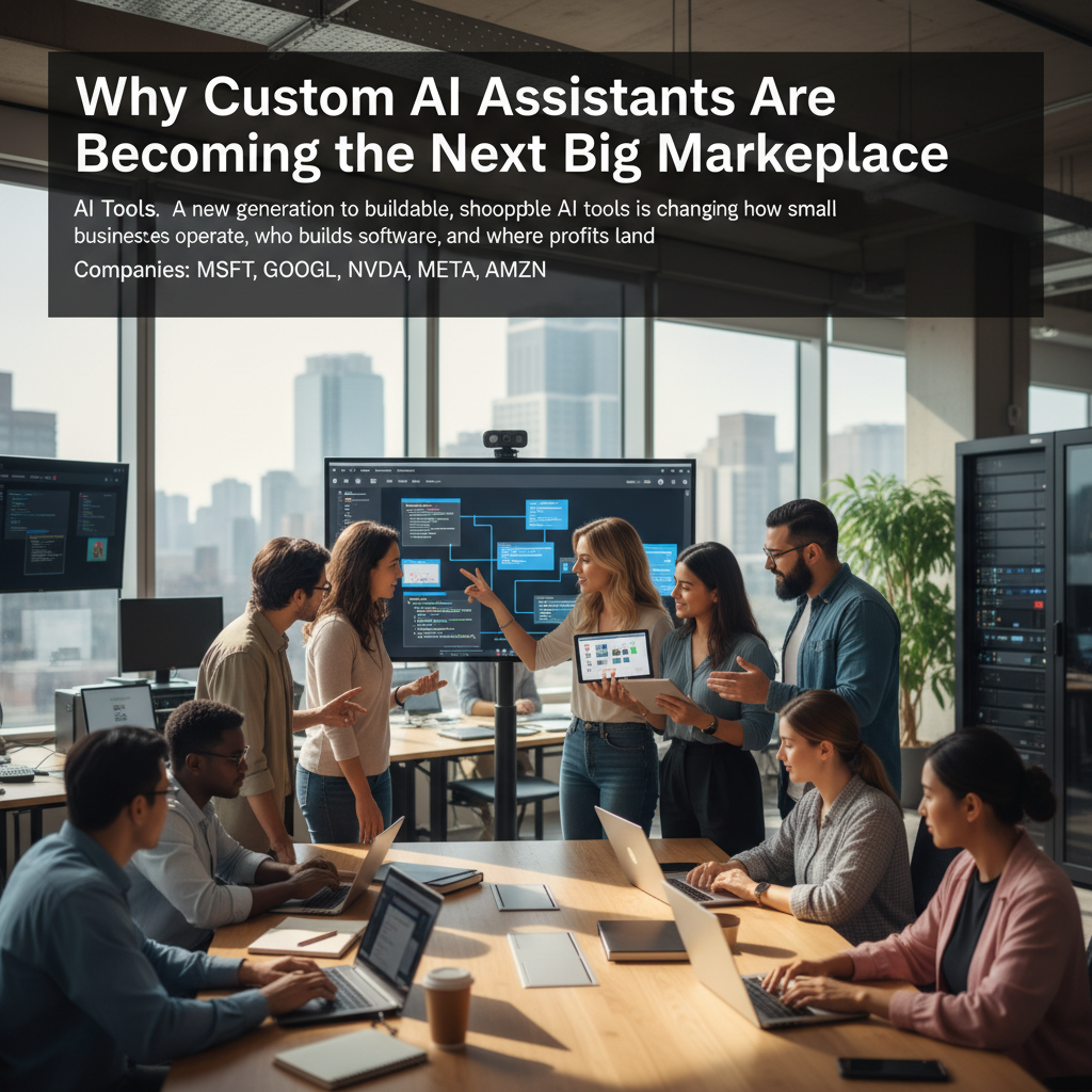 Why Custom AI Assistants Are Becoming the Next Big Marketplace