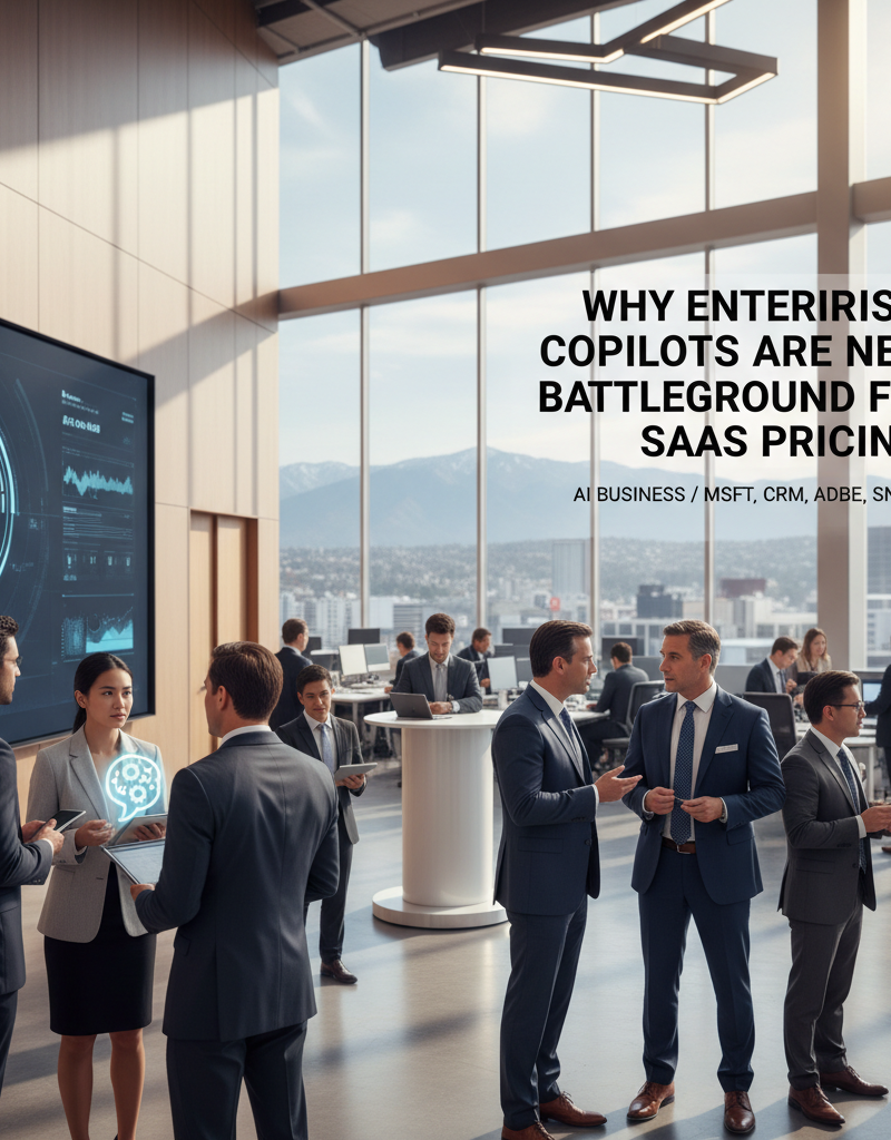 Why Enterprise Copilots Are the New Battleground for SaaS Pricing