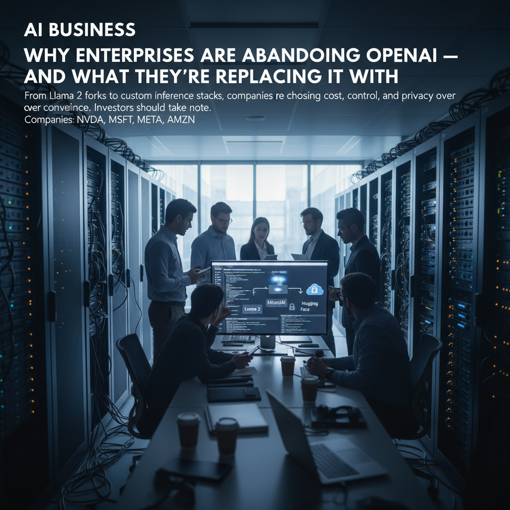 Why Enterprises Are Abandoning OpenAI — and What They're Replacing It With