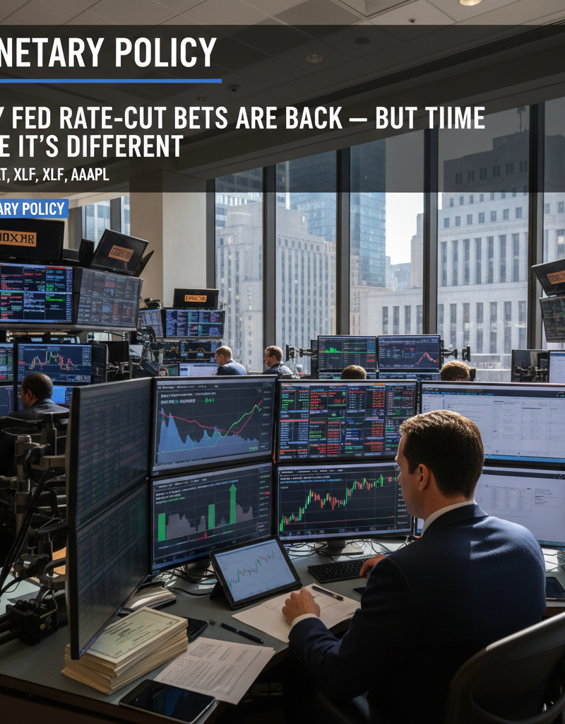 Why Fed Rate-Cut Bets Are Back — But This Time It's Different