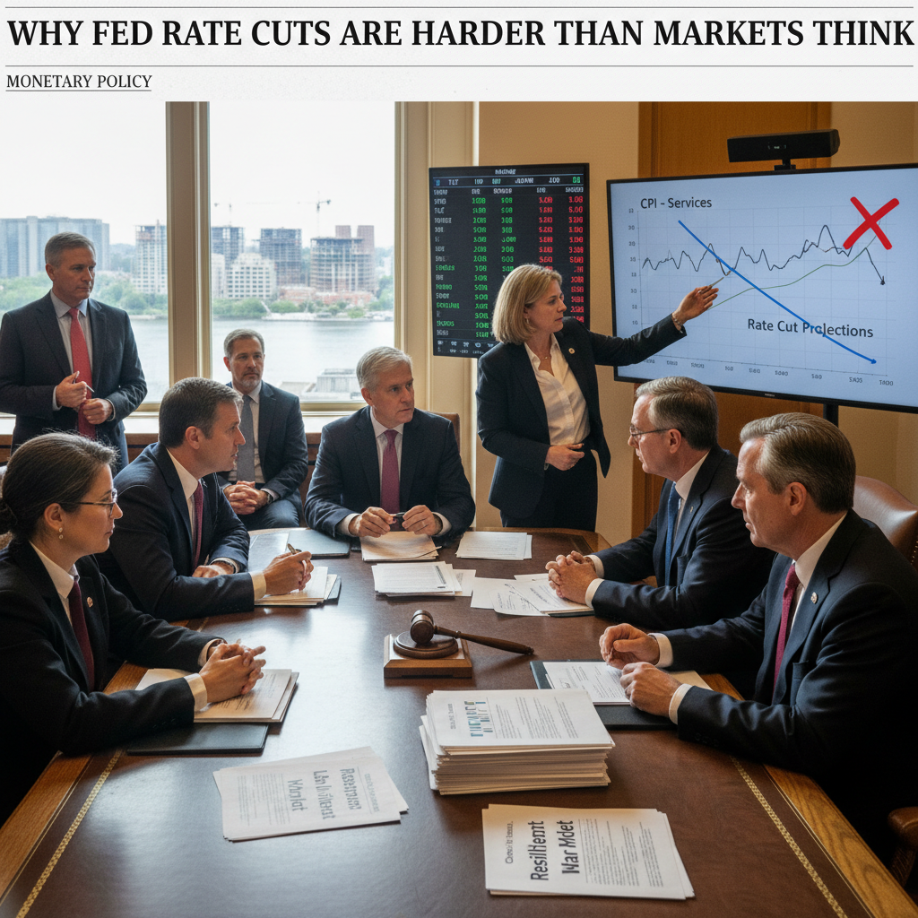 Why Fed Rate Cuts Are Harder Than Markets Think