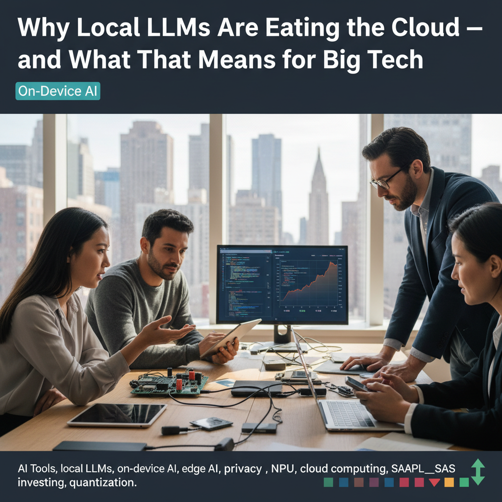 Why Local LLMs Are Eating the Cloud — and What That Means for Big Tech