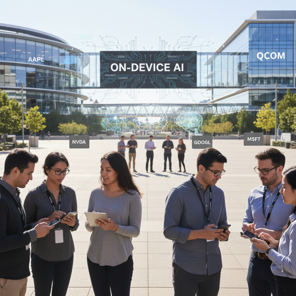 Why On-Device AI Is the Next Profit Frontier for Apple and Qualcomm