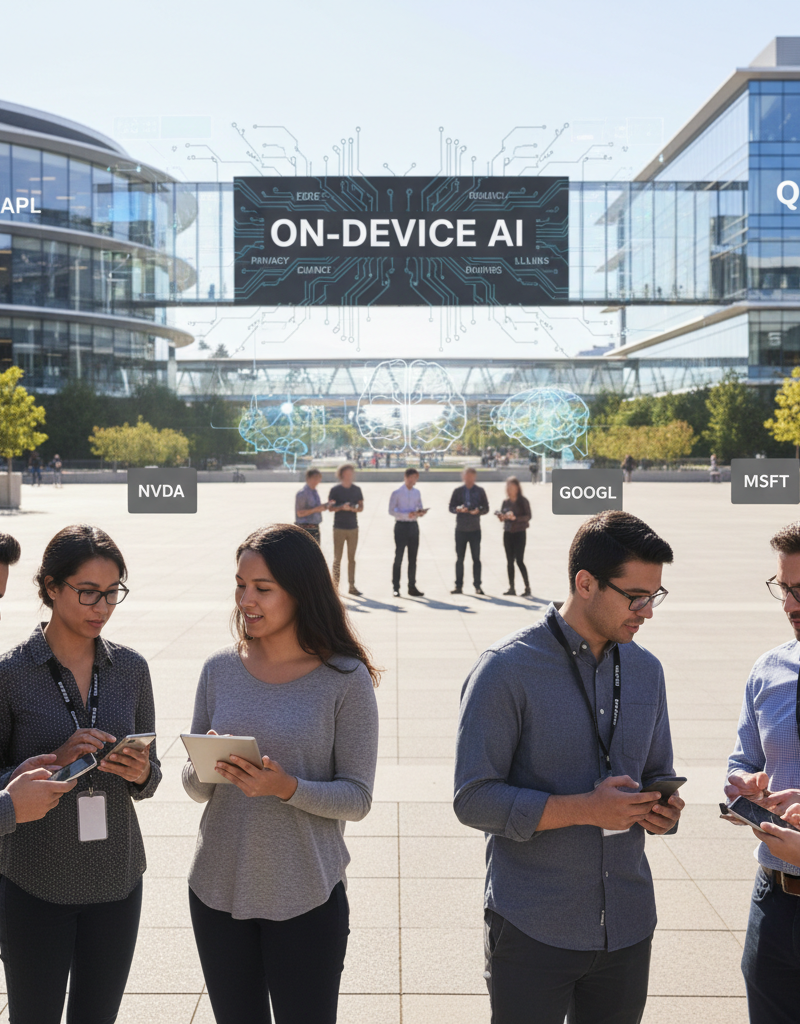 Why On-Device AI Is the Next Profit Frontier for Apple and Qualcomm