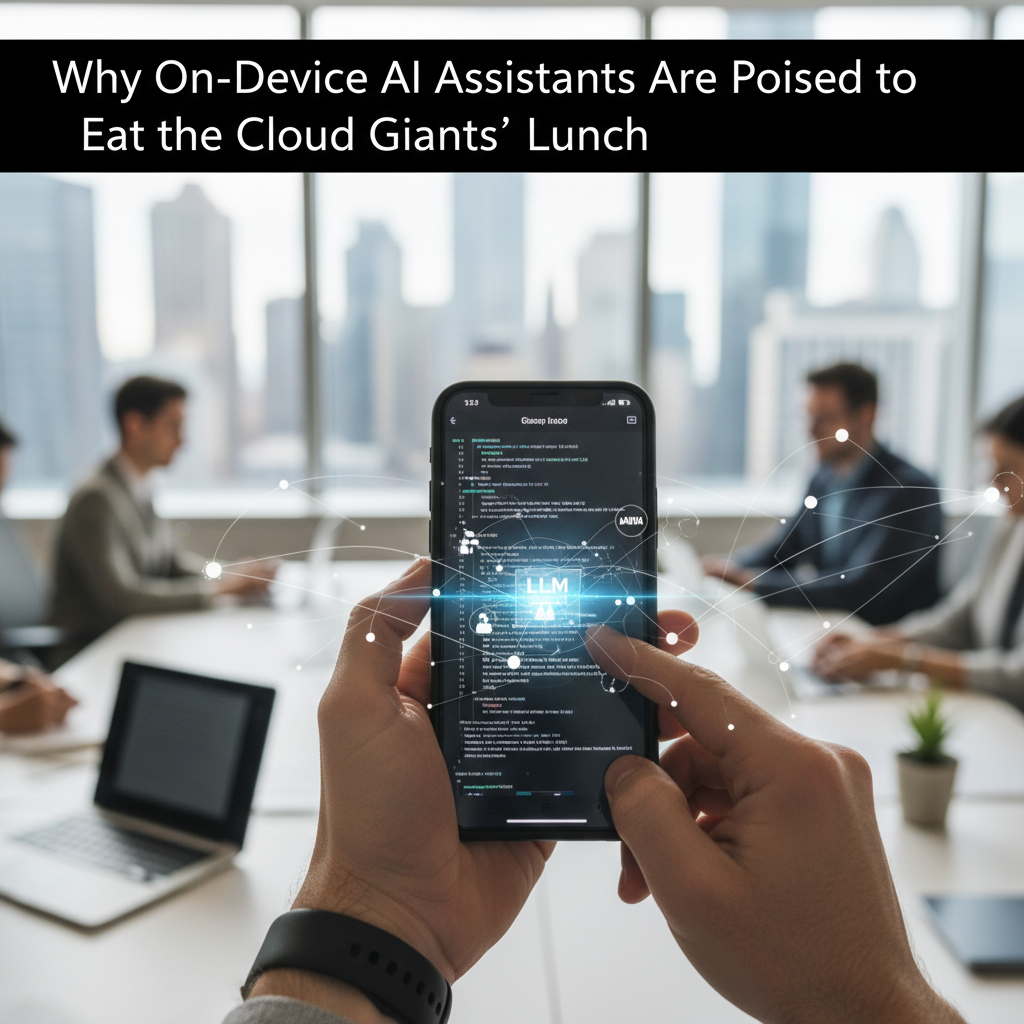 Why On‑Device AI Assistants Are Poised to Eat the Cloud Giants’ Lunch