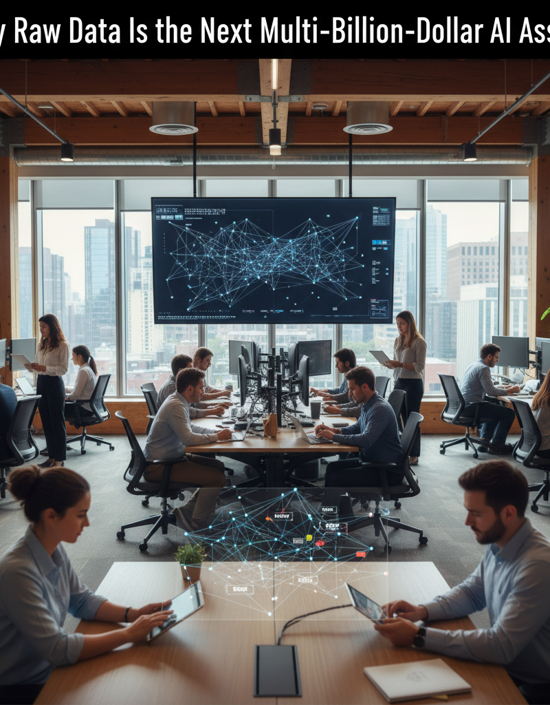 Why Raw Data Is the Next Multi-Billion-Dollar AI Asset