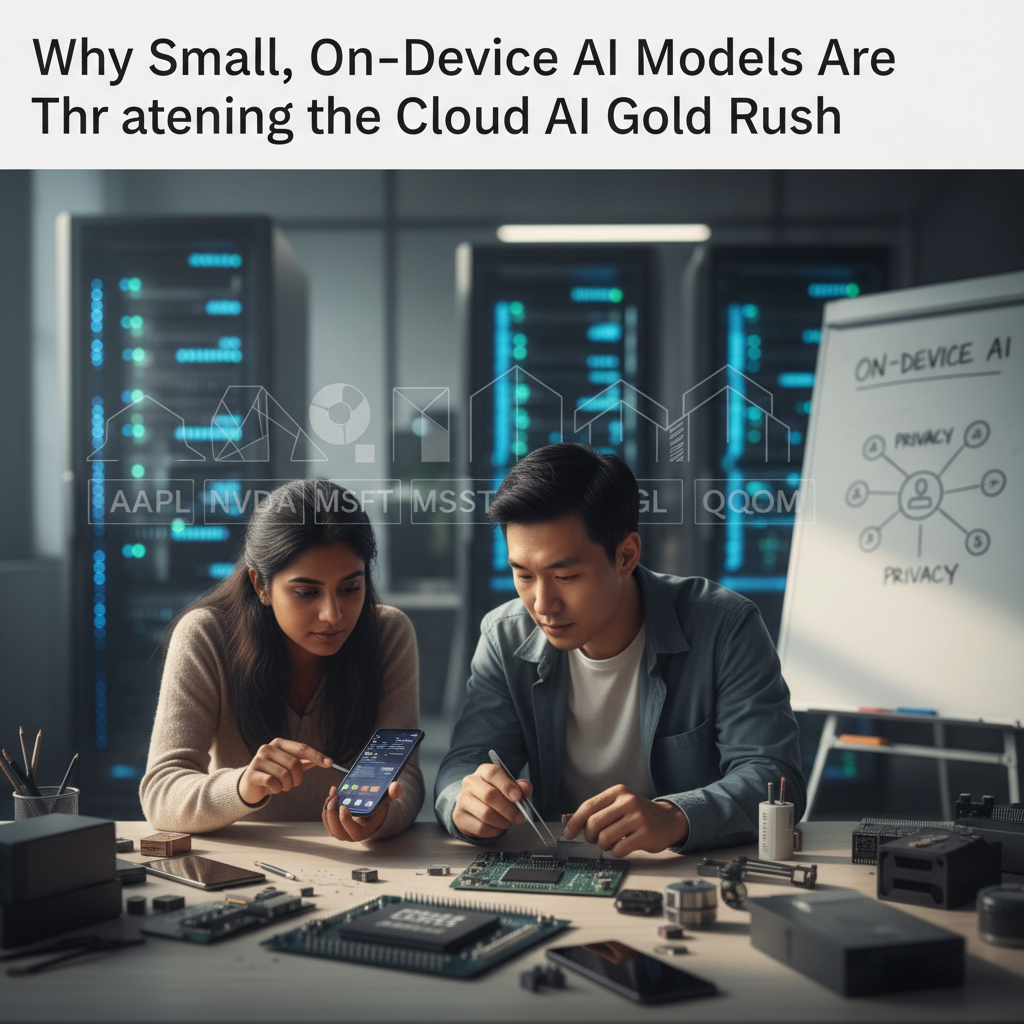 Why Small, On‑Device AI Models Are Threatening the Cloud AI Gold Rush