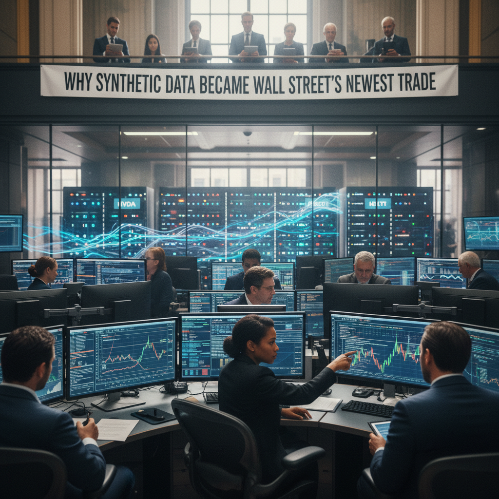 Why Synthetic Data Became Wall Street's Newest Trade