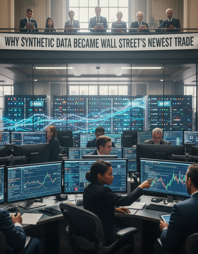 Why Synthetic Data Became Wall Street's Newest Trade