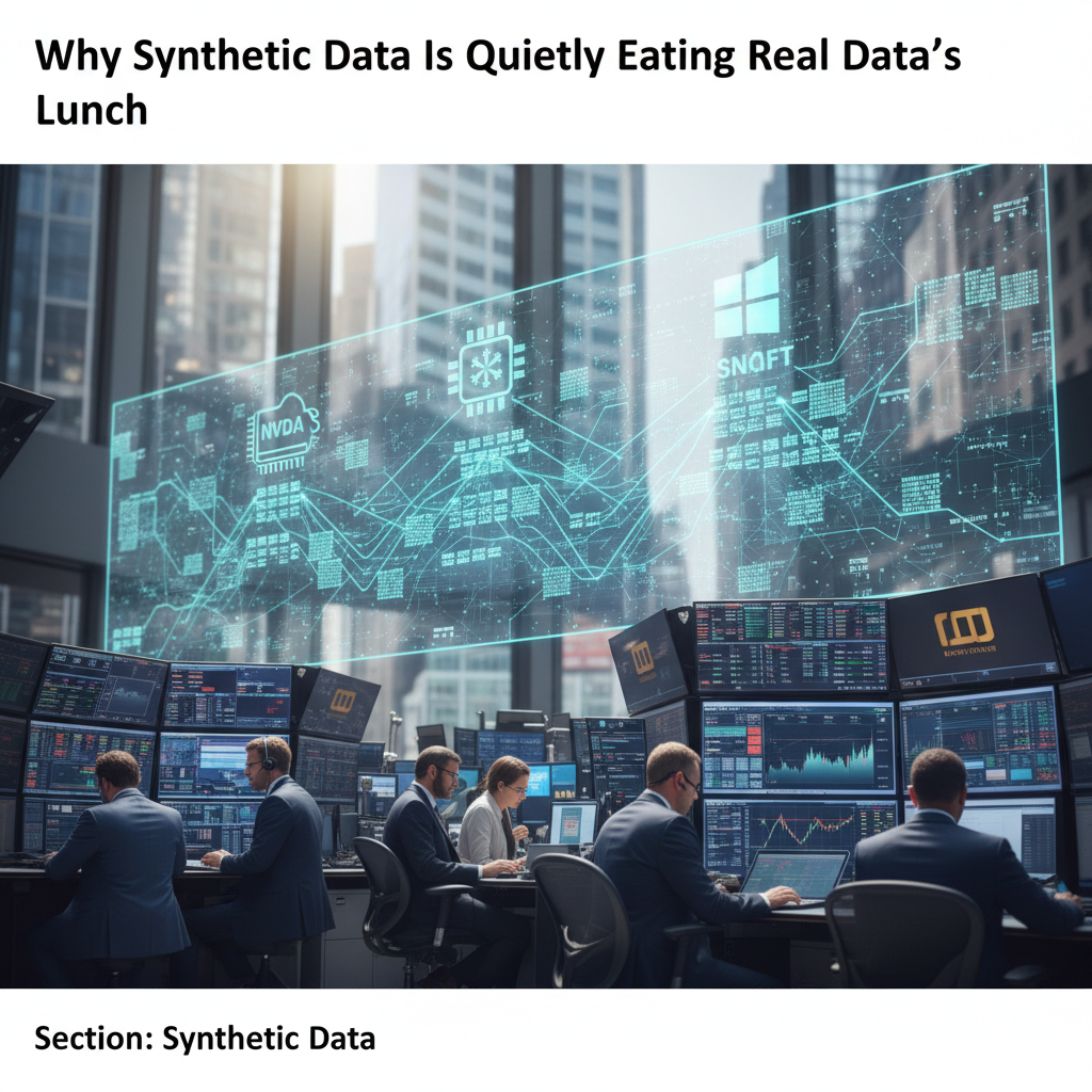 Why Synthetic Data Is Quietly Eating Real Data’s Lunch